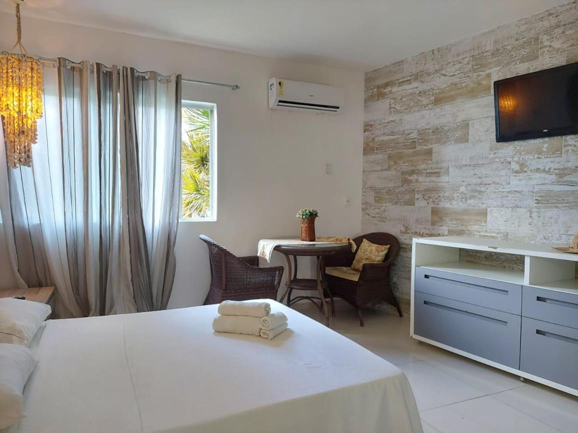 Flats Vista Mar E Frente Mar Na ปรายา ดอส การ์เนย์รอส ภายนอก รูปภาพ
