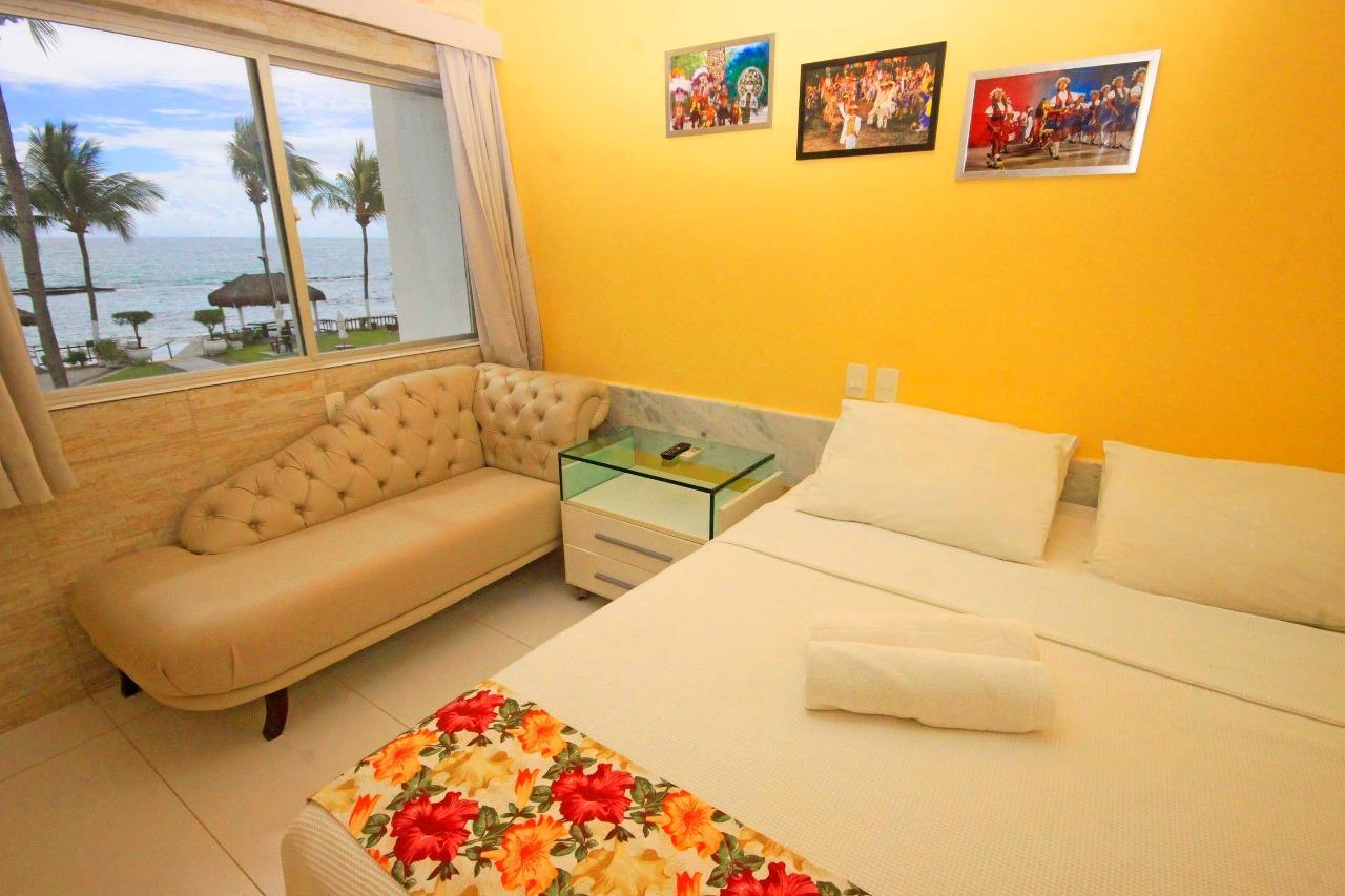 Flats Vista Mar E Frente Mar Na ปรายา ดอส การ์เนย์รอส ภายนอก รูปภาพ